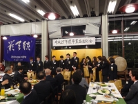 H27年度卒業生送別会（卒業生）